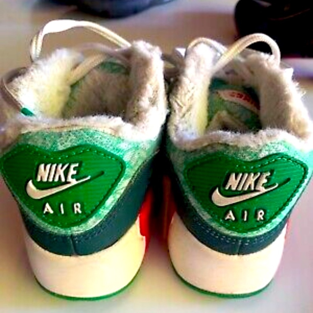 Nike Air Kids Holiday themed shoes